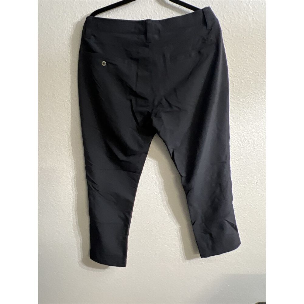 Under Armour Golf Mens 36x32 All Season Gear Black Flat Front Chino‎ Pants - Picture 5 of 6
